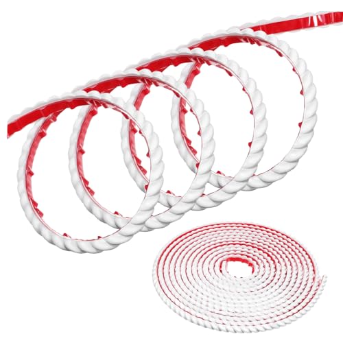 jojofuny 3 Pecas linhas suaves decorativas em pvc decoração de casa moldura quadro borda de acabamen