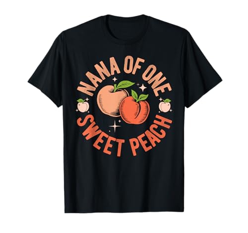 Zum ersten Geburtstag von Nana One Sweet Peach Bday, Familienpaarung T-Shirt