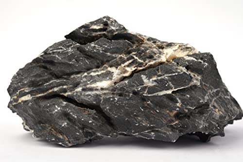 Image of LANDEN Dark SEIRYU Stones Natural Rocks (3~11 inches,11pcs) x2 40Lx 2 Cases Total 80L 37lbs for Aquarium, Paludarium, Terrariums, Landscaping Rocks, Decorative Aquarium Rocks