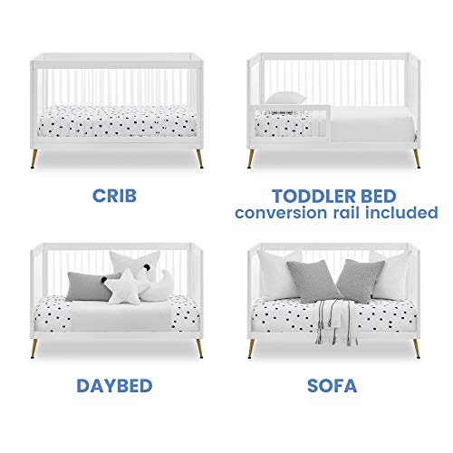 image for Delta Children Sloane Crib 7-Piece Baby Nursery Furniture Set–Includ