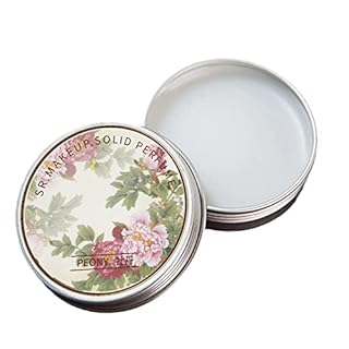 Solid Perfume Stick Floral Essence Portable Travel Perfumes for Women's Fragrances Long Lasting Pocket Balm Perfume Stick Natural Floral Fragrance Parfum for Women (peony)