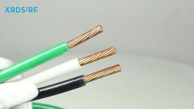 Image of XRDS -RF 3 AWG THHN Stranded Bare Copper Wire, 50FT Green Grounding Wire, 600V Rated Building Wire Ideal for Panel Wiring, Grounding, Lighting Circuits, Control Systems