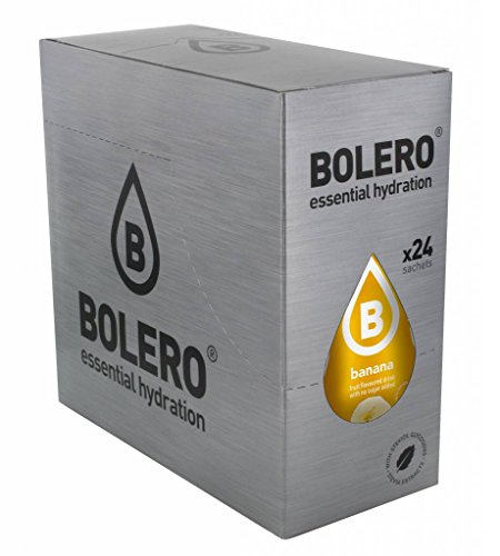 Bolero Bebida Instantánea Sin Azúcar, Sabor Platano - Paquete de 24 x 9 gramos - Total 216 gramos Cover