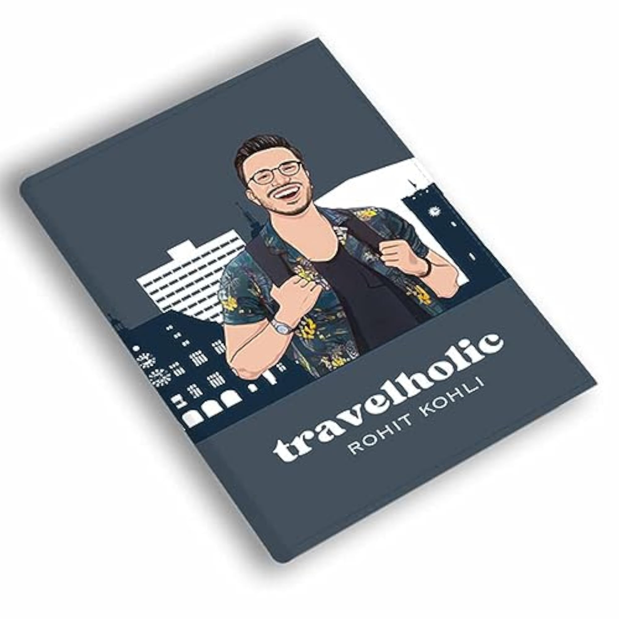 Personalized Passport Cover with Name & Photo Avatar, Travel Gift