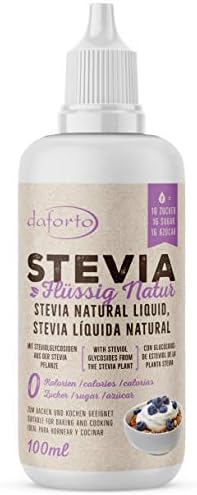 Daforto Stevia Natural Liquid, 100ml