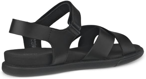 ECCO womens Ecco ダマラ 本革 レディース フラット ストラップ サンダル Eu39 image 3
