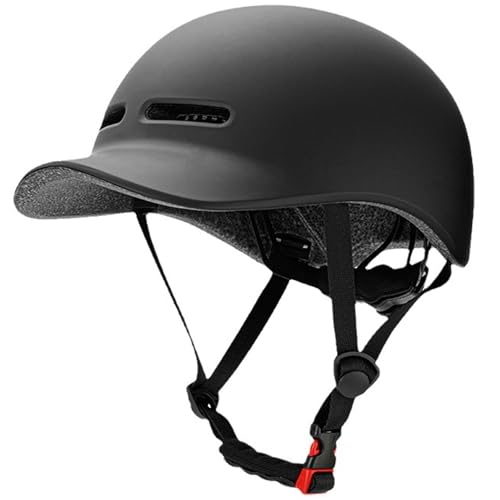 Casco de bicicleta estilo gorra ajustable contra impactos urbanos 4