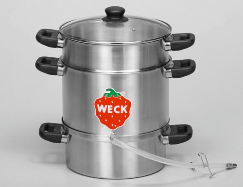 Weck WSG 28E Elektro-Entsafter 1500 Watt, ER, 26 cm, mit Schlauchgarn.