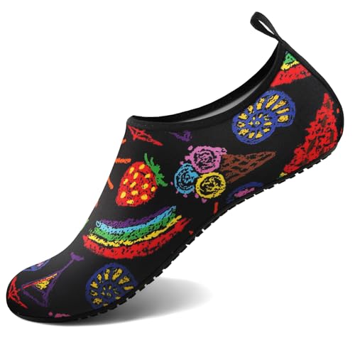 Image of Homitem Water Shoes for Women Men Aqua Socks Swim Beach Pool River Slip-On Barefoot Quick-Dry Vacation Cruise Essentials Accessories for Yoga Kayak Sports