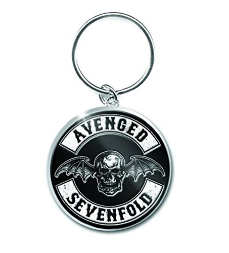 Preisvergleich Produktbild Avenged Sevenfold Schlüsselring Keychain Death Bat Crest band logo Nue offiziell