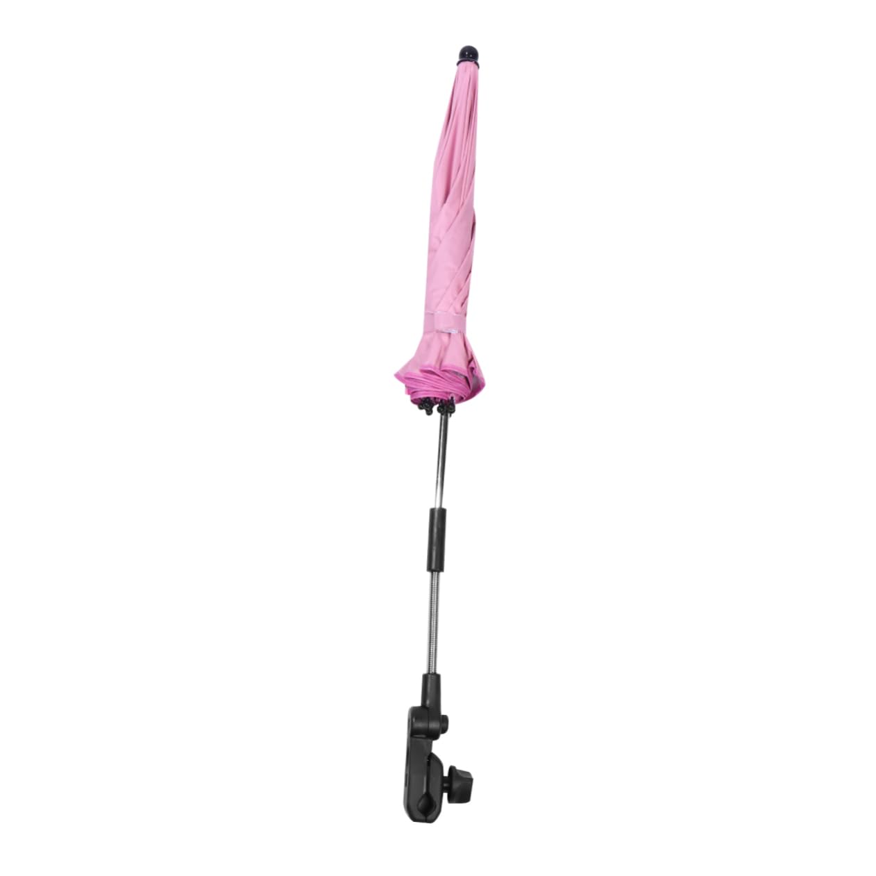 MERRYHAPY Stroller Pink Canopy Umbrella for Buggy Stroller Umbrella Easy Installation Baby Cart Supplies for Outdoor Use