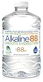 Alkaline88 Purified, Ionized Alkaline Water, 3-Liter bottles, 4 Pack - Himalayan Minerals & Electrolytes, Smooth Taste, 8.8 pH Bottled Water, BPA-free