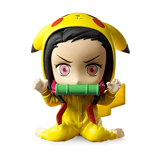 Kdihoi Nezuko Cosplay Action Figure Anime Figure Collection Statue Toy Gift 3.93 Inches #TOP17