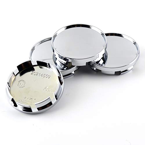 4Pcs 60Mm(2.36In)/55Mm(2.17In) Wheel Center Caps Siver Base For #Legacy Gt 2005 Msw Type 85#25 Matte Grey 15X6 Wheel Rims #TOP4