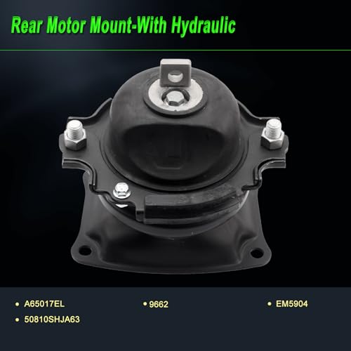 SHICHU Engine Motor Mount Compatible with 2011-2016 Odyssey 3.5L Touring Elite Replacement for A4587 A65057 A4575EL A65017EL Set of 4 by SHICHU - Used condition - Image 5