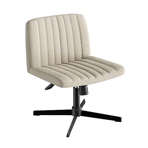 FurnitureR Silla de Oficina Ergonómica sin Brazos con...