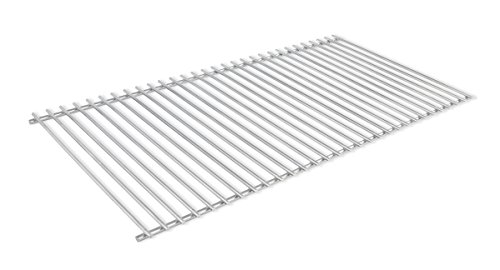 DEOS Griglia in Acciaio Inox Europeo AISI 304-60x33 cm Riducibile - Griglia Barbecue/Forno/Grill - Diametro 7+5mm - Ideale per Barbecue e Camino - Pulizia Facile con Spazzola e Detergente