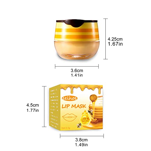 Cream Spray Lip Mask Honey Strawberry Lip Mask Propolis Moisturizing Lip Balm Nourishing Lip Care Hydrating Prevention Dry And Crack Lip Scrubs Makeup Under 10 Dollars For Women (A, One Size) #TOP2