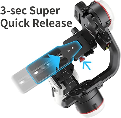 Zhiyun Crane M3 Estabilizador De Cardan Portátil De 3 Eixos Para Câmeras Sem Espelho, Compatível Com