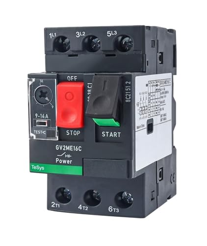 Disjoncteur moteur électrique GV2-ME08 pour sécuriser une ventilation d'atelier