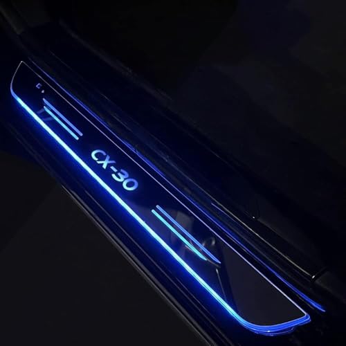 Lumières de Seuil de Porte LED Mazda CX-30 Induction Kick Plates - 2
