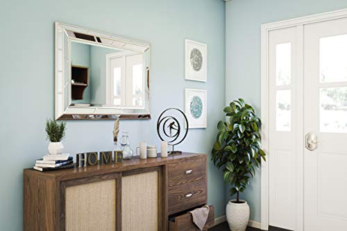 Kenroy Home Lens Mirrors, Medium, Silver #TOP4