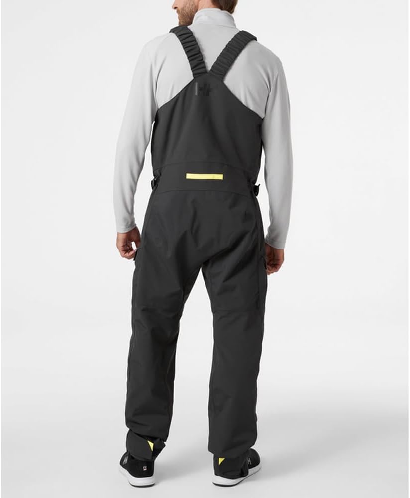 Helly Hansen Men's Skagen Offshore Bib Overalls - Waterproof Rain Pants - Fishing Pants for Men with Reinforced Knees