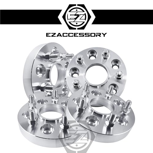 ezaccessory 4 Hub Centric Wheel Adapters 5x4.5 to 5x112 1" Fits Jeep Wrangler Toyota Rav4 & Mount 5x112 Wheels from Mercedes Audi VW by ezaccessory - Used condition - Image 8