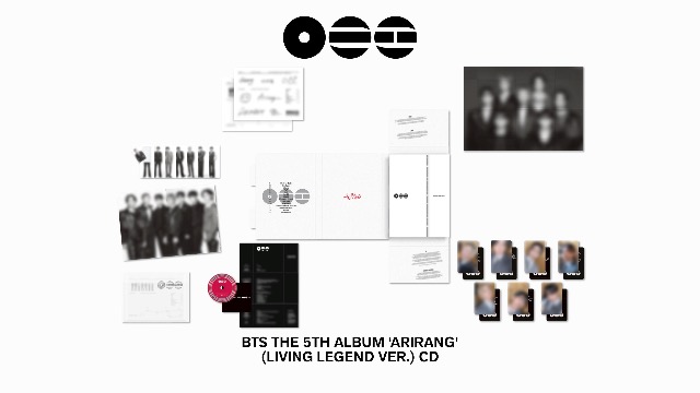 BTS - BTS The 5th Album 'ARIRANG'[Living Legend Ver.] - Amazon.com