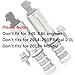 Intake & Exhaust Camshaft Position Actuator Solenoid Valve Kit for GM Chevy Malibu HHR Buick Pontiac 2.0L / 2.2L / 2.4L Replaces Part Number 12655421, 12655420 and More