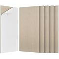 10 Pack Large Acoustic Panels,47.2" X 23.6" Acoustical Wall Panel,Self-Adhesive Sound Proof Panel for Office, Decorative Soundproof Wall Panels for Home Studio (Camel)