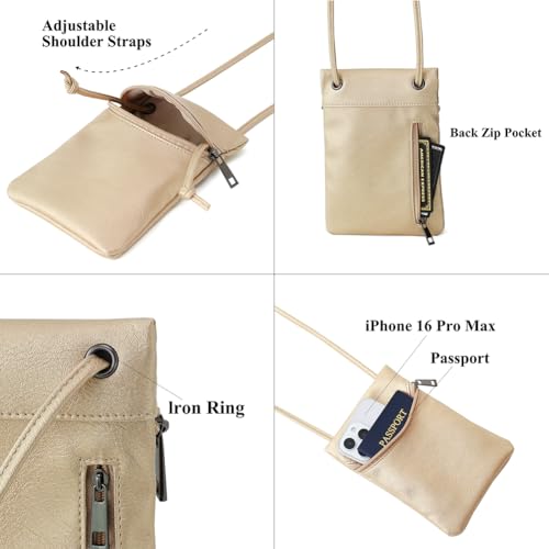 Image of Small Crossbody Women Cell Phone Purse Wallet Bag With Shoulder Strap