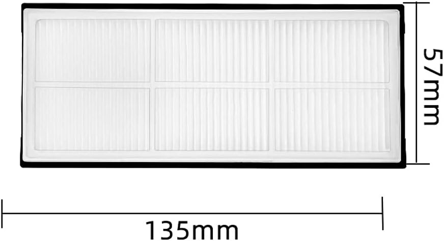 Replacement Kit for Xiaomi Roborock S7 T7S T7 Plus Vacuum Cleaner, Include 5 Side Brush, 4 Hepa Filter, 5 Mop Cloth