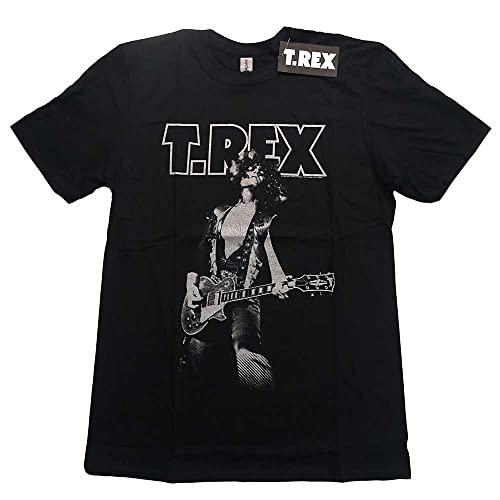 T-Rex Glam Official Tee T-Shirt Mens Unisex (XX-Large) Black