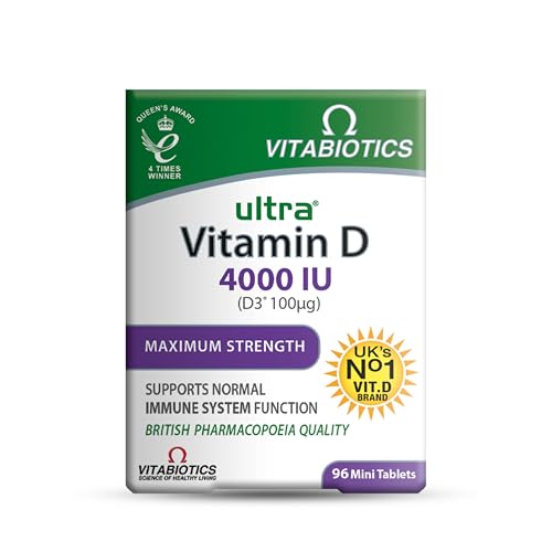 Vitamin D Tablets 4000IU Vitabiotics Ultra