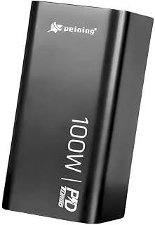 Carregador Portatil Super Rapido Peining 20000mha PD 100W Compativel com Macbook, Ultrabook, Notebook Starlink Mini