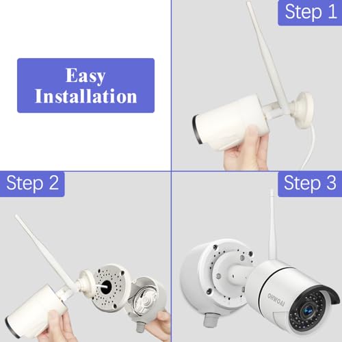 Metal Security Camera Junction Box, Cable Concealment Box by OHWOAI - Used condition - Image 4