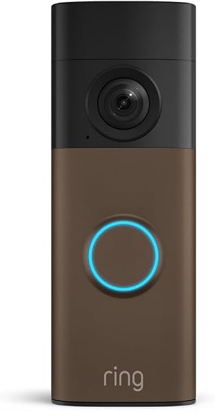 Ring Videocitofono a batteria (Battery Video Doorbell) (ultimo modello) | Campanello telecamera | Retinal 2K | Zoom 6x | Batteria integrata | Prova gratuita di 30 giorni del piano di abbonamento Ring - 2