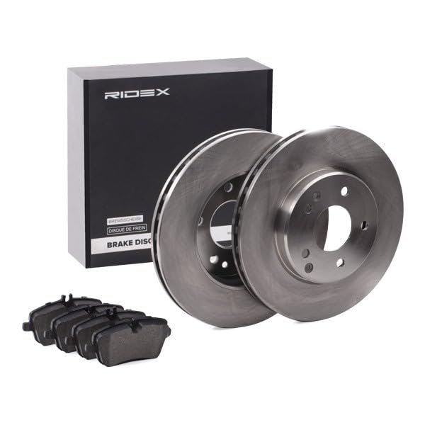 Produktbild von RIDEX 3405B0108 Bremsenset Vorne Belüftet 280mm - Bremsen Set Mit