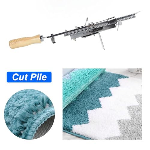 Pistolet à tapis manuel – Outil de découpe de tapis facile à faire soi-même pour les projets de maison, adapté aux débutants, idéal pour les rénovations et les travaux manuels