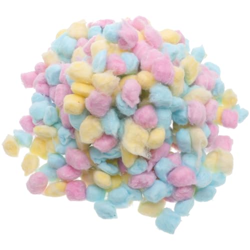 Asciugamano per il viso per neonati: queste palline di cotone colorate sono assorbenti, morbide al e non irritano la pelle, palline di cotone colorate