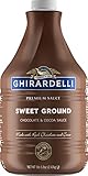 Ghirardelli Sweet Ground Chocolate & Cocoa Sauce Pump Bottle, 87.3 oz