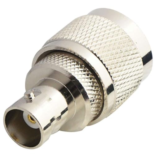 Conector coaxial UHF Macho a BNC Hembra pack x2 miniatura 7