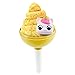 Oosh Slime Cotton Candy Cuties Series 2 by ZURU (Yellow) Scented, Squishy, Fluffy, Soft, Stretchy, Stress Relief, Party Favors, Non-Stick with Collectible Cutie Slow Rise Toy