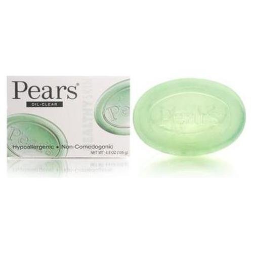 Pears Oil-clear Bar Soap with Lemon Flower Extract, Dermatologist Tested, 3.5 Oz. / Each (Pack of 12)