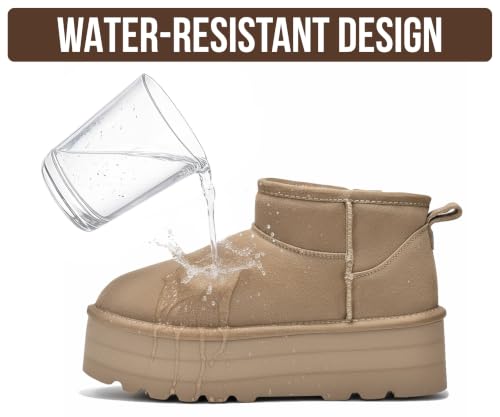 Image of Project Cloud 100% Genuine Leather Platform Ankle Boots for Women