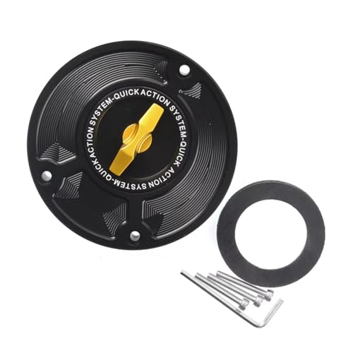 Couvercle réservoir moto jaune haut de gamme compatible CBR250RR et VFR1200F