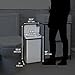 iTouchless 4 Gal Sensor Bathroom Trash Can with Lid and Odor Absorber, Stainless Steel 15 Liter Small Waste Basket, Includes Air Freshener Fragrance Pack, Home Office Bedroom Livingroom