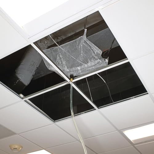 Image of PIG Roof Leak Diverter Tarp - 2.5' x 2.5' - Clear - TLS552-CL