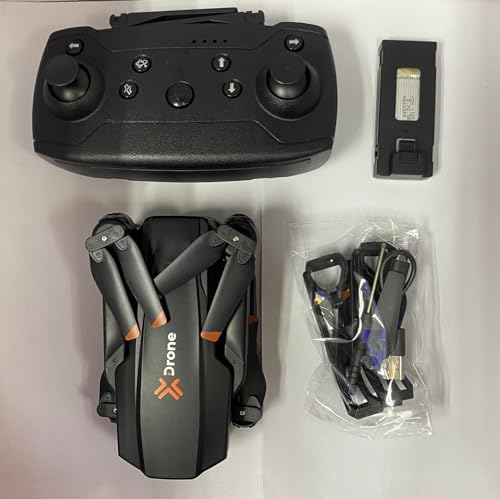 Image of H15 Drone with 4K HD Dual FPV Camera for Adults, Kids, Beginners, 4K ESC Dual Lens, Optical Flow Fixed Point, Foldable RC Quadcopter